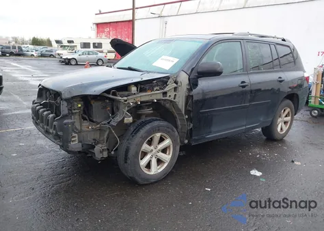 2010 Toyota Highlander Se V6 from USA, damaged, VIN 5TDJK3EHXAS010161